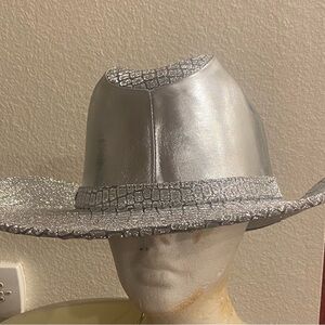 Silver Western Cowboy/Girl Hat